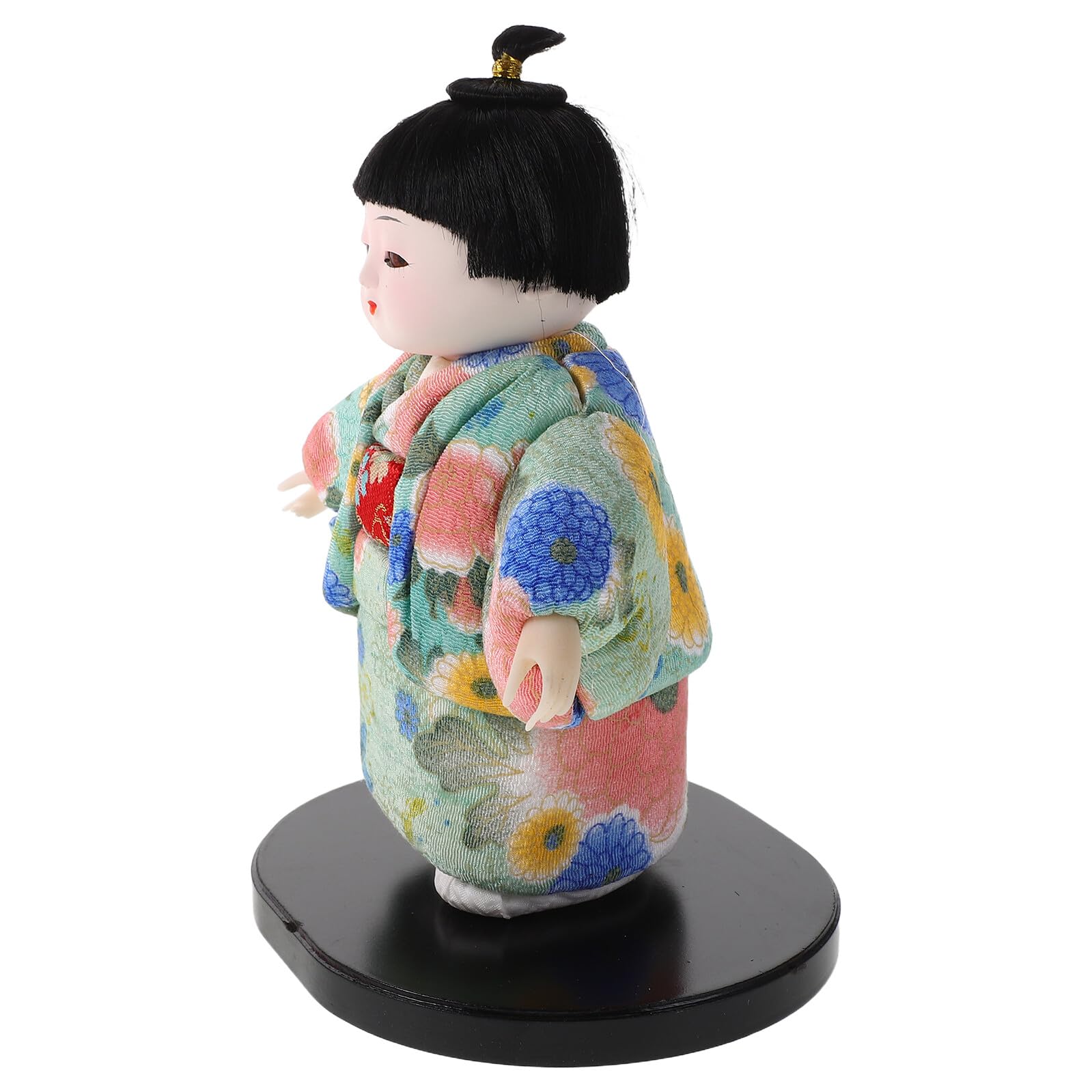 Poupée japonaise miniature kimono kabuki souvenir asiatique pour décoration voiture et maison