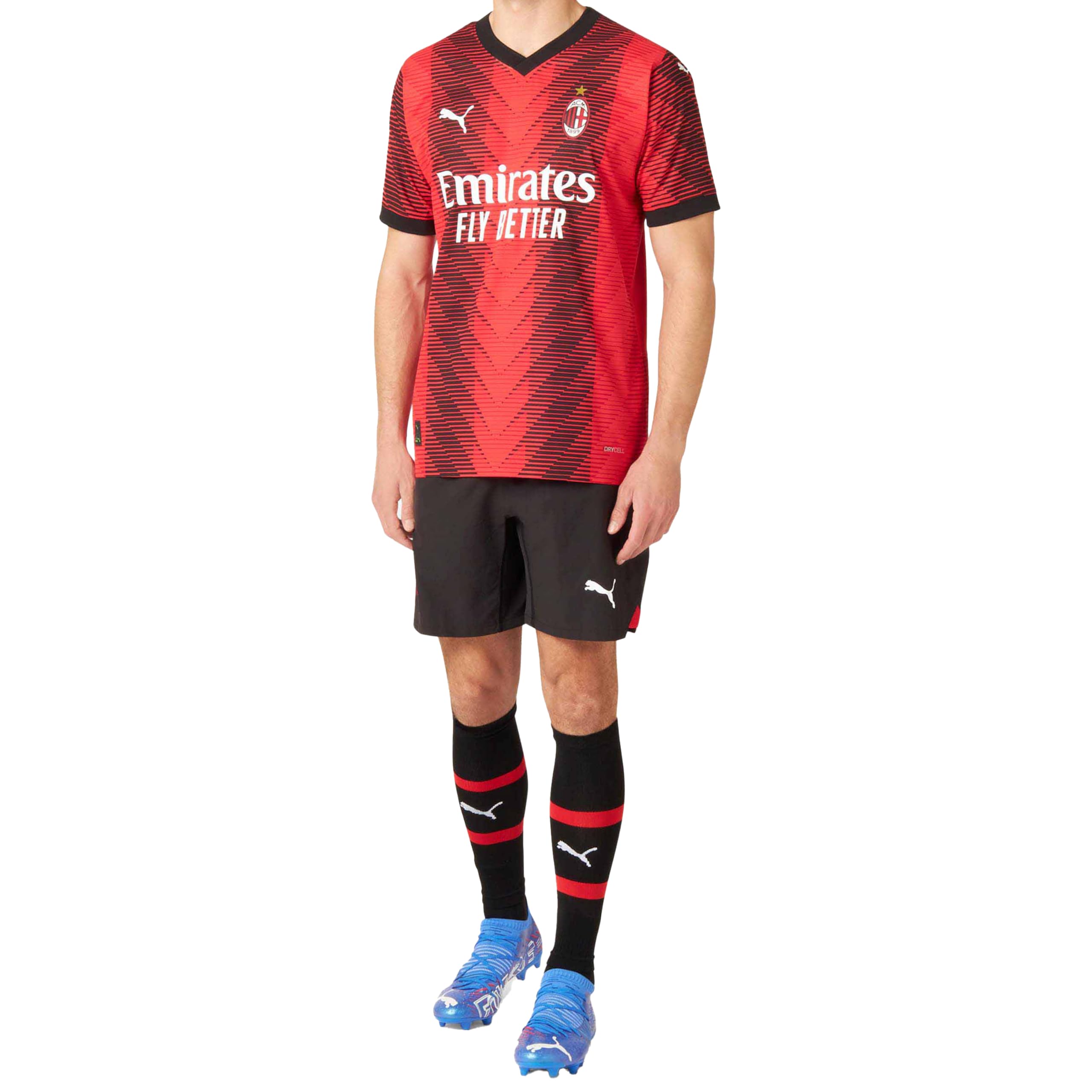 AC Milan T-shirt Uniseks Zestawy domowe