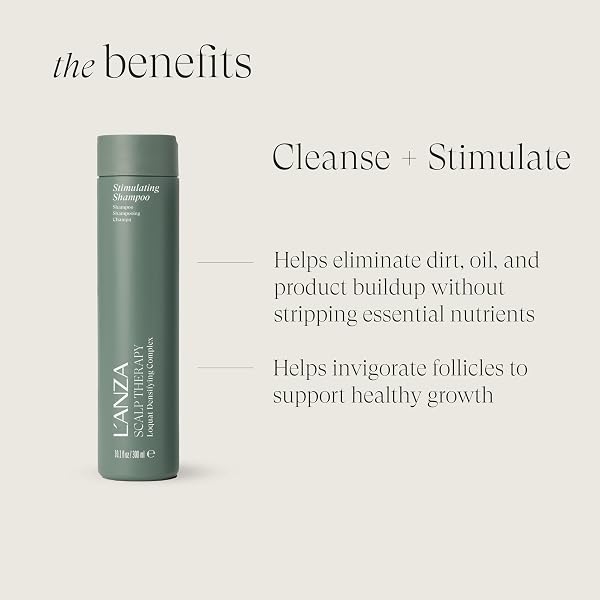 L'ANZA 30010B Healing Remedy Scalp Balancing Cleanser, Minze, 300ml - 2