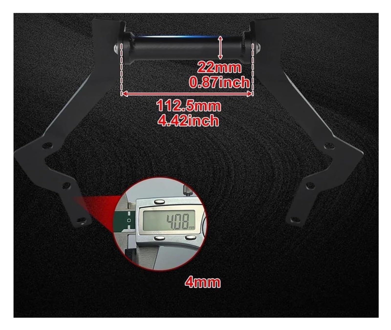 Porta Telefono Moto Per Yamaha Per FJR1300 2013-2024 Supporto Per Piastra Di Navigazione GPS Moto Con Supporto Regolabile Posizionato Sul Dock