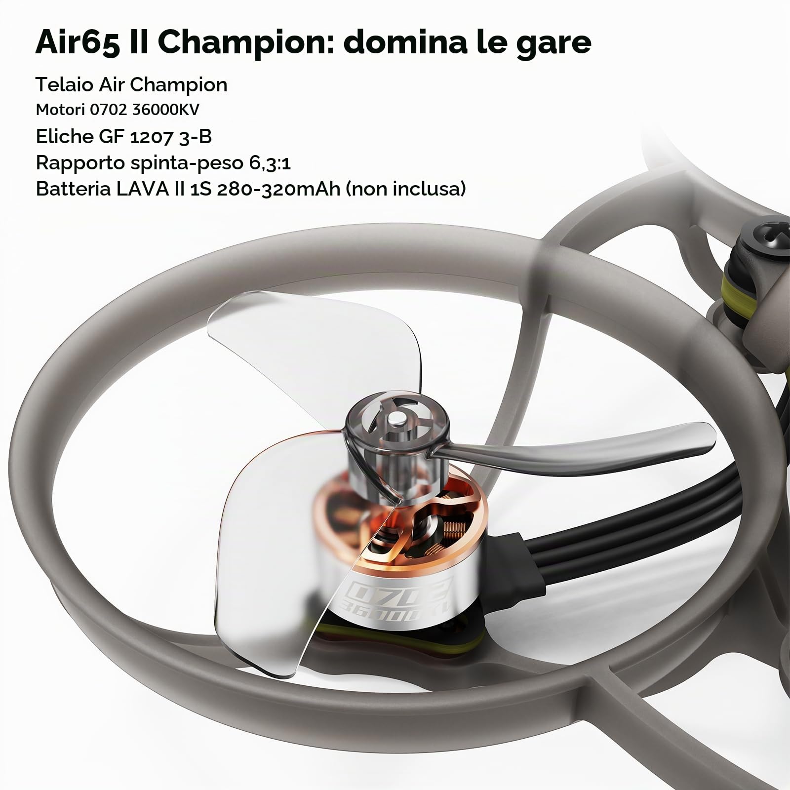 BETAFPV Air65 II Brushless Whoop Quadcopter, for Champion FPV Drone