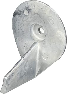 Martyr Anodes CM822157C2Z Mercury/Mercruiser Skeg Trim Anode, Zinc, Zinc Alloy