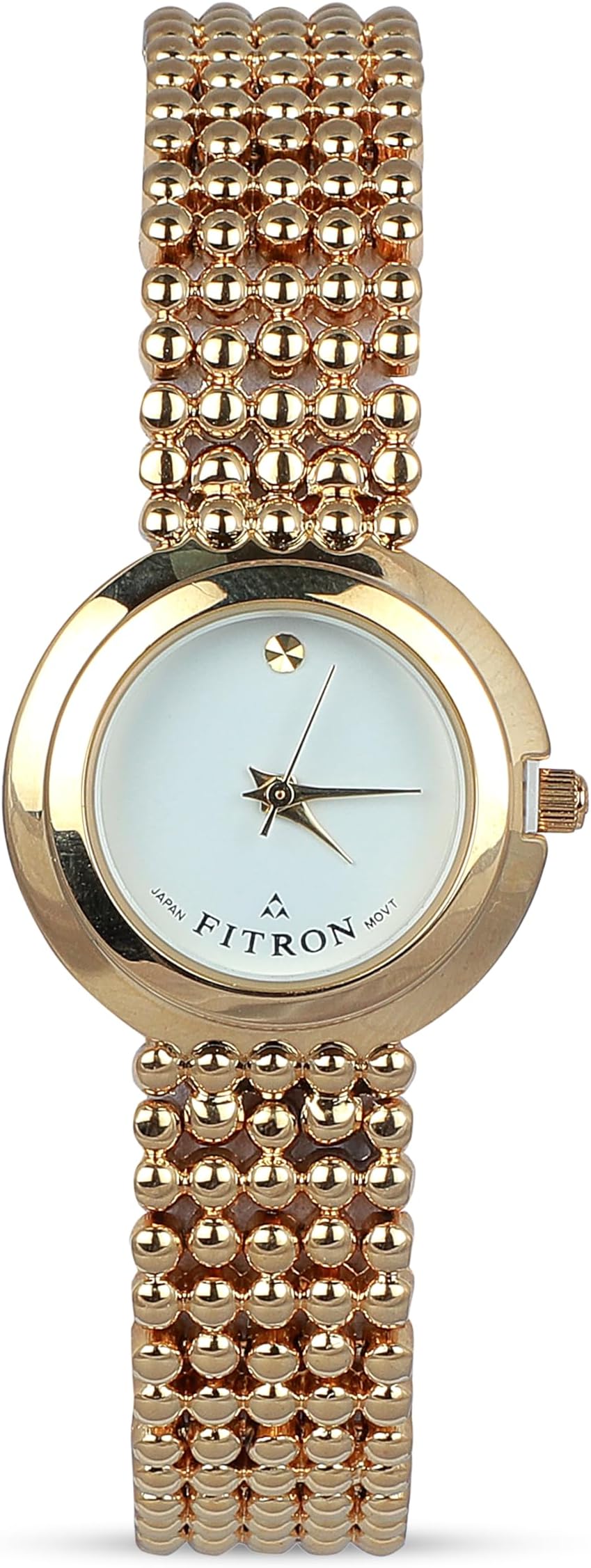 Fitron Women's Golden Wrist Watch
