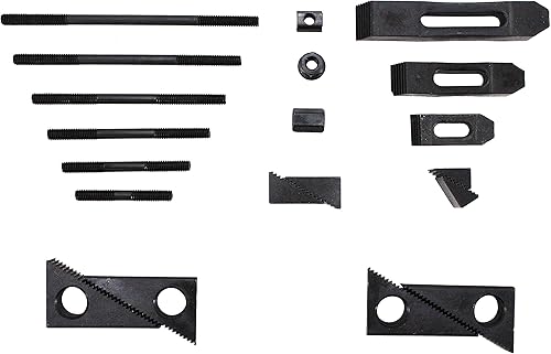 Miniatura 4 de TEXALAN 58 "Ranura 12" Stud Hold Down Abrazadera Set Kit Bridgeport Mill