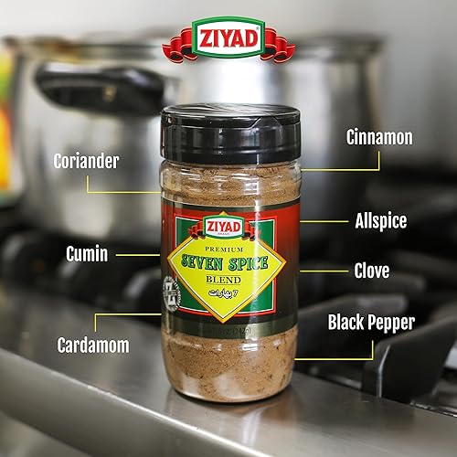 Vista 156 de Ziyad Shaker Premium Sumac - Mezcla de especias sabrosas, sin aditivos, sin conservantes, sin sal, sin MSG, 5.5 onzas