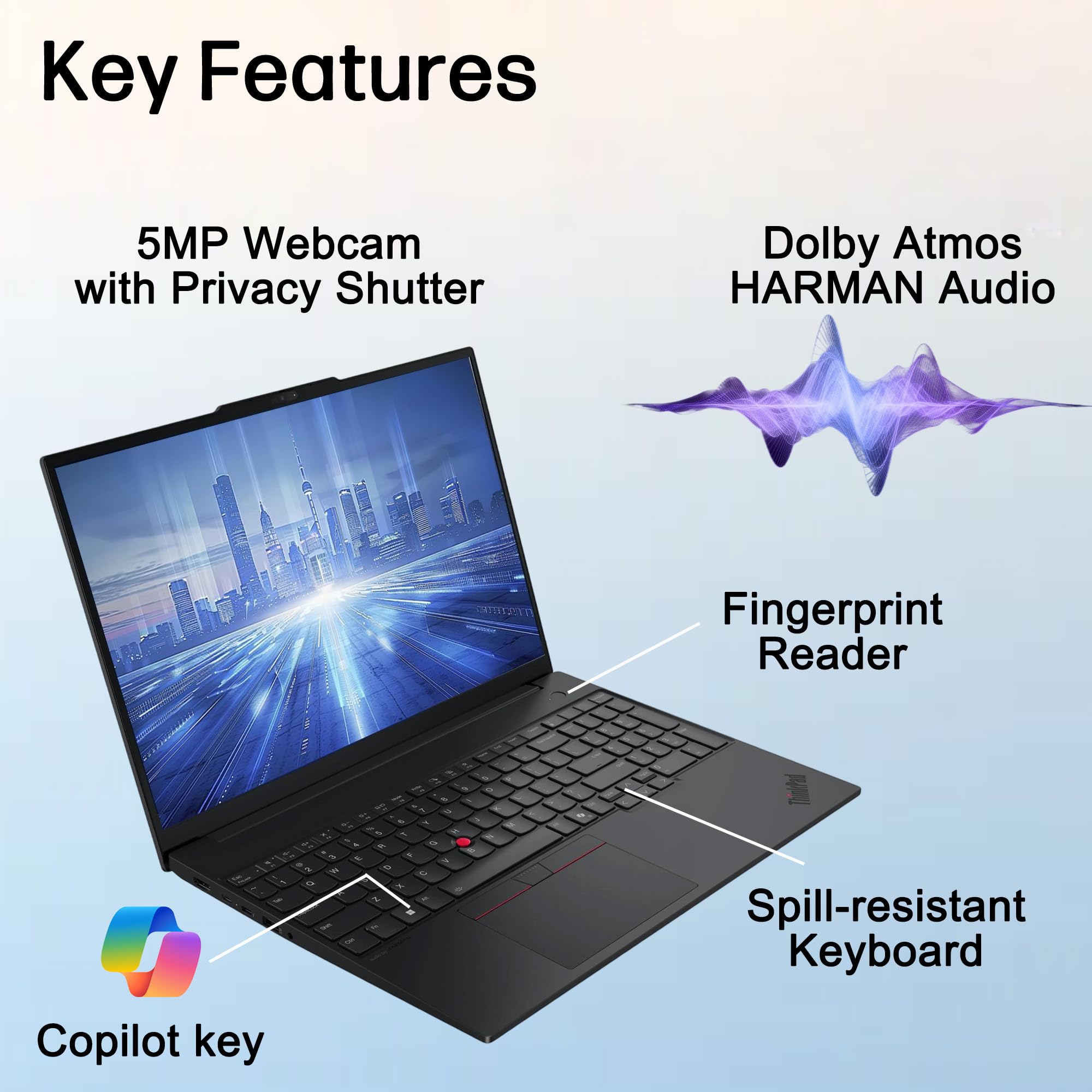 Lenovo ThinkPad E16 Gen 3 Business AI PC Laptop (16