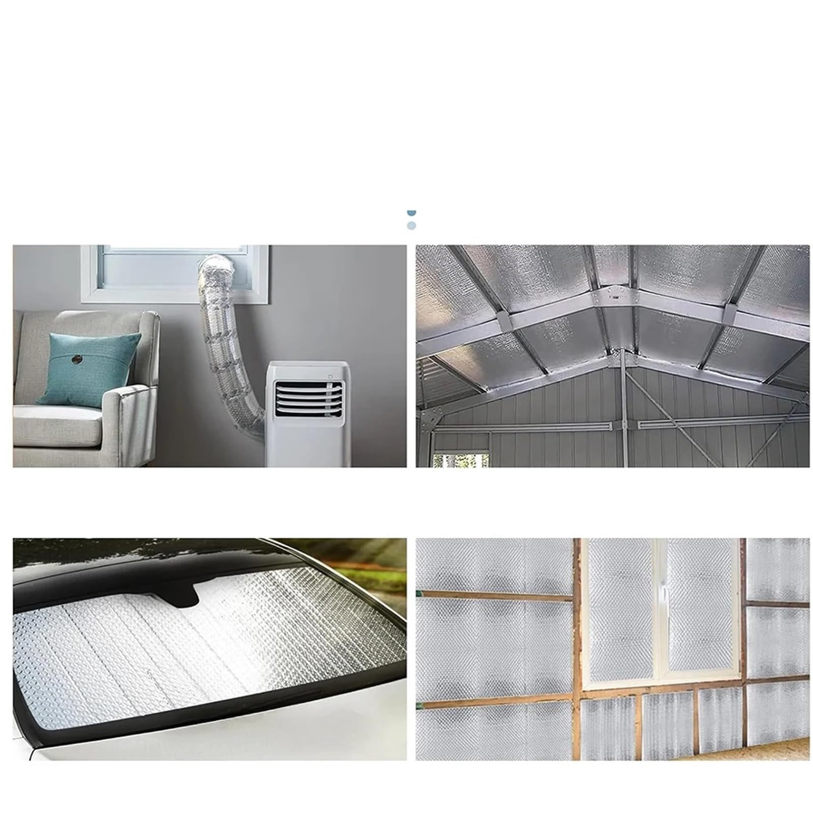 Rolka izolacyjna z folii aluminiowej
