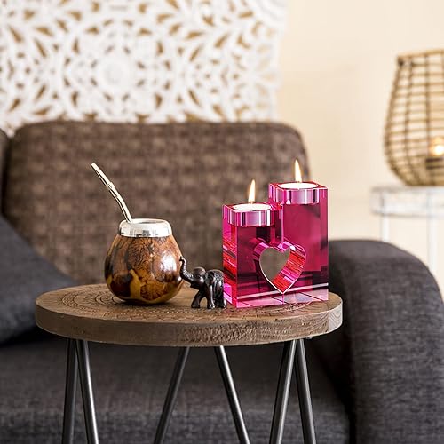 Miniatura 5 de 2 moldes de resina para candelabros, moldes de silicona con forma de corazón, moldes de resina epoxi, decoración de manualidades, molde de fundición