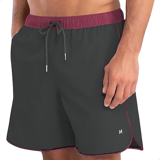 Short Praia Masculino Mash Mescla Bermuda Lisa UV 50+ Verão Mauricinho