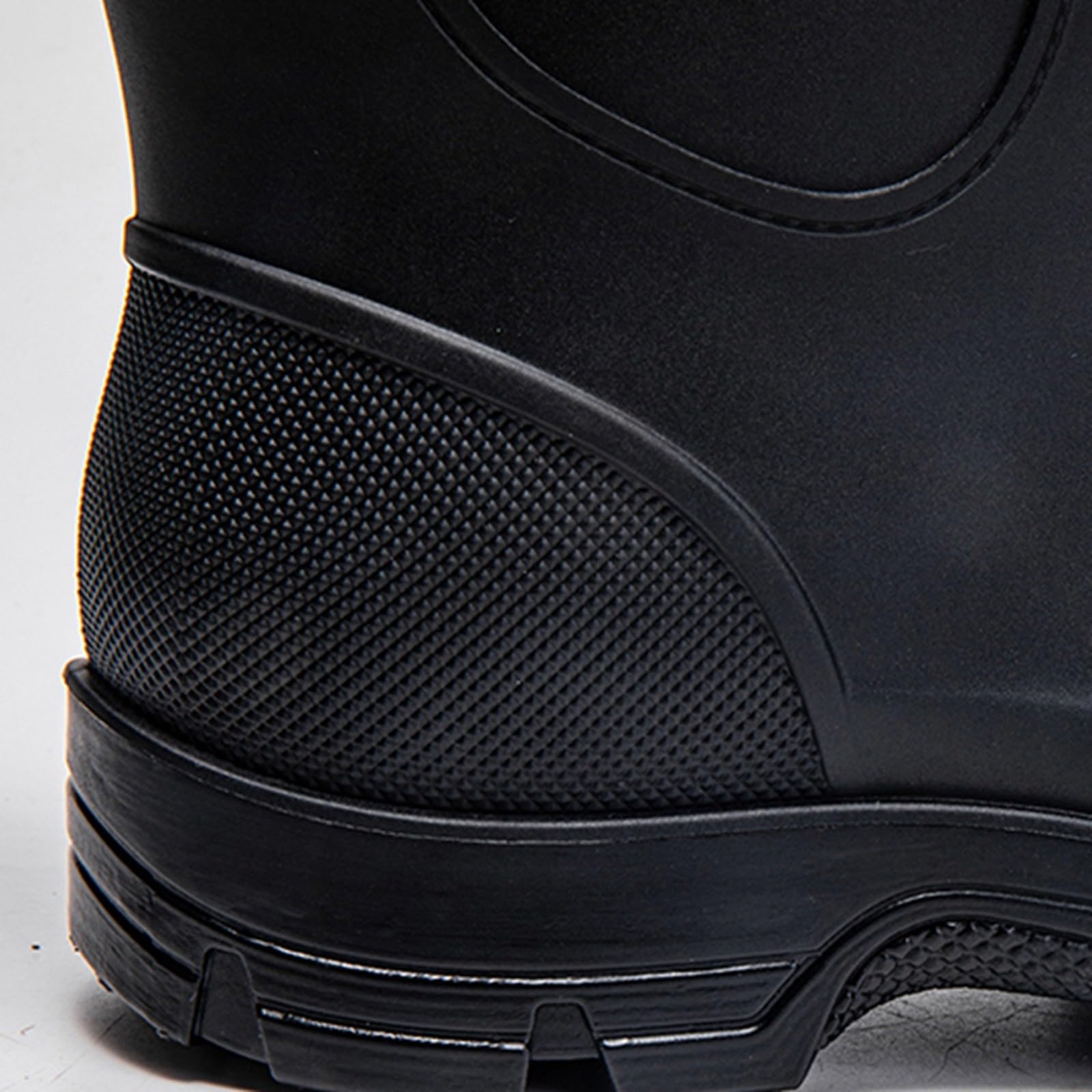 Generico Stivali Pioggia Uomo, Impermeabili Calosce Unisex Stivaletti Rain Boots Comode Galosce Scarponcini Antipioggia Scarpe Antiscivolo Stivali Gomma Stivaletto per La Pioggia Giardinaggio