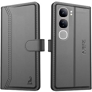 AIBEX Vivo Y29 Flip Wallet - Black 5G
