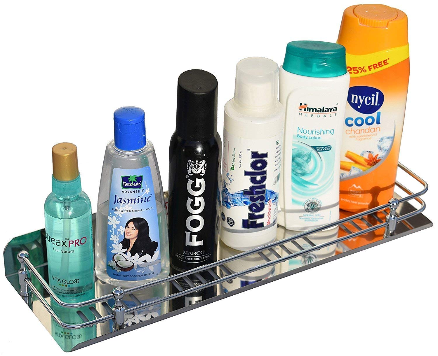 A to Z Stainless Steel Multi Purpose Shelf (9" 12" 15" 18" x 5" Inches Shelf) (12" x 5" Inch) (B084KYYL87) Amazon Price History, Amazon Price Tracker
