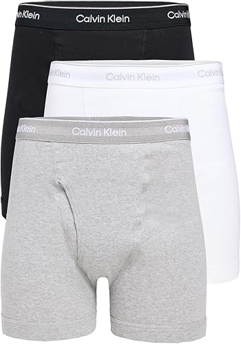 Calvin Klein Men’s Cotton Classics 3-Pack Boxer Brief