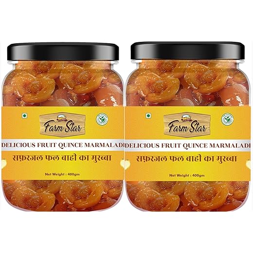800gm -Combo Pack - Bahi Murabba (Quince Fruits Marmalade) 400gm each