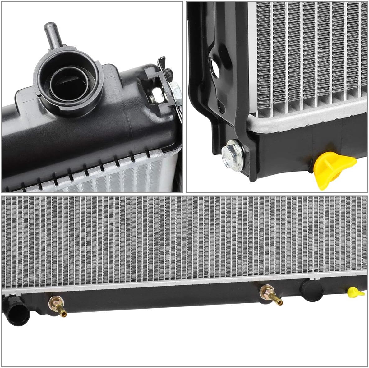 DPI-2321 2-Row Full Aluminum Core Cooling Radiator Compatible with 2000-2006 Tundra 4.7L AT