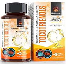 Kroppssund Tocotrienols 800mg Supplement with CoQ10 | 60 Liquid Capsules