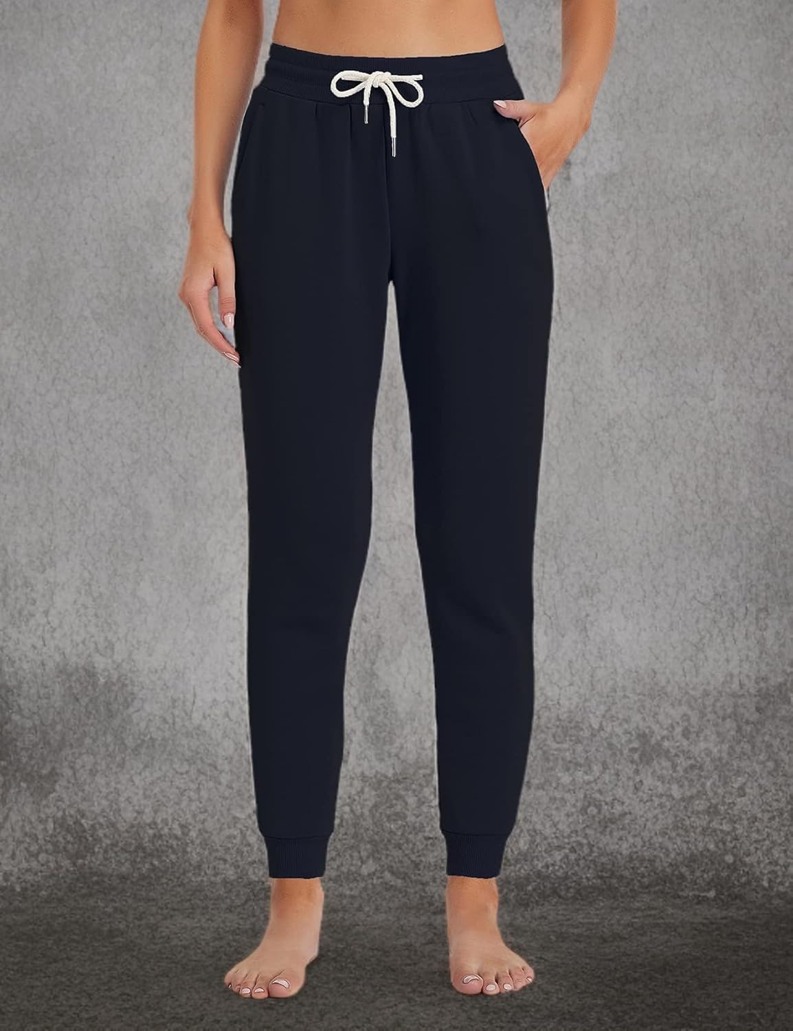 Inno 28" 31" 34" 36" Women's Baby Polar Fleece Lined Jogger Pants Warm Sweatpants Thermal Athletic Lounge - Image 6