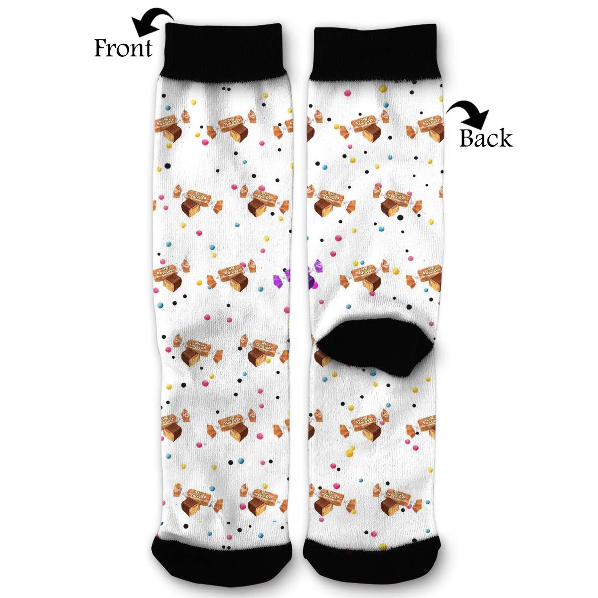 EKUIOP Socks Bonbone Love Funny Fashion Novelty Advanced Moisture Wicking Sock for Man Women