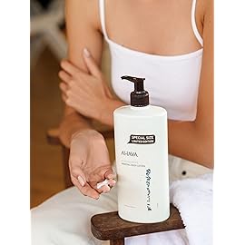 AHAVA Dead Sea Water Mineral Body Lotion - Daily Moisturizing & Hydrating Body Lotion with Osmoter, Exclusive blend of Dead Sea Minerals & Botanical Extracts, Original, 24 Fl.Oz (Packaging May Vary)