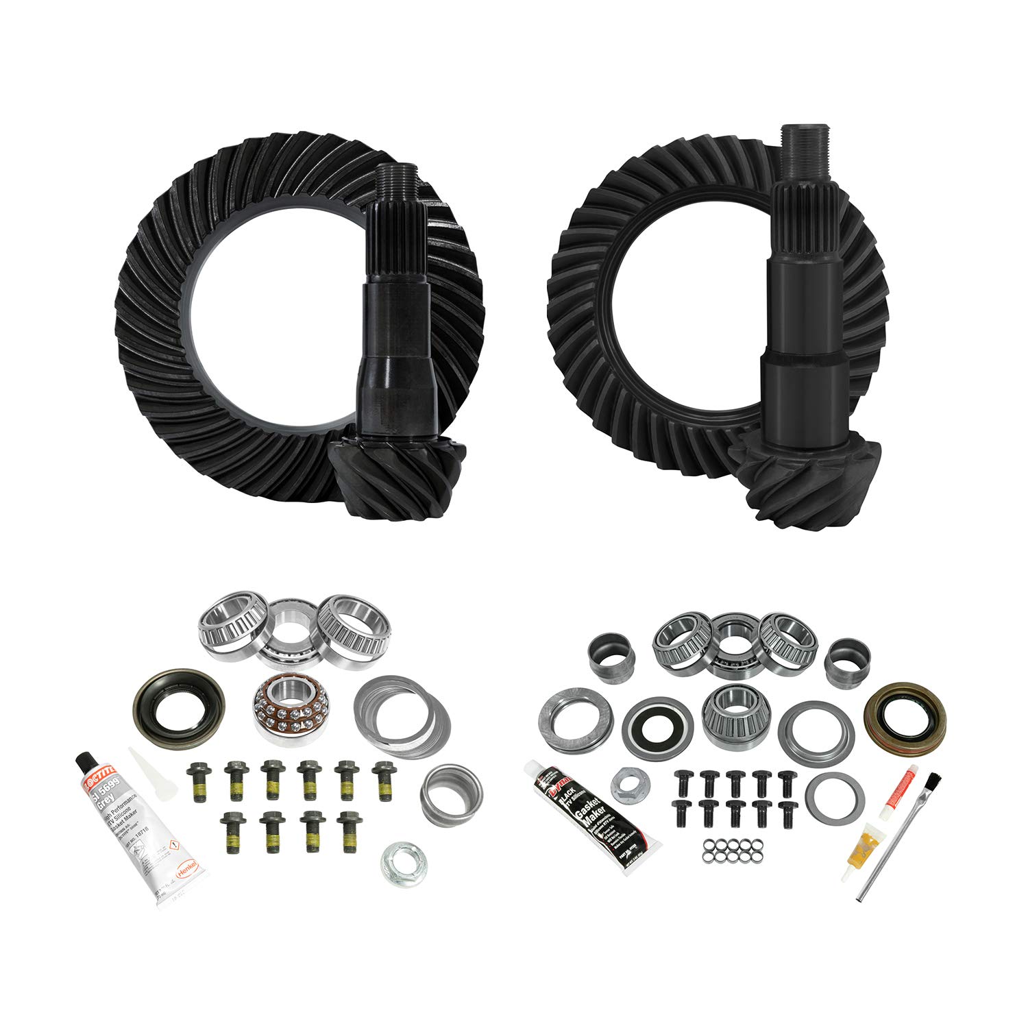 Yukon Gear & Axle (YGK074) Gear & Install Kit for Jeep JL Non-Rubicon D35 Rear & D30 Front 4:88 Ratio