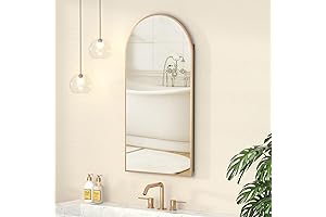 Recessed Bathroom Mirror Medicine Cabinet in-Wall Storage with Shelves 16 X 31