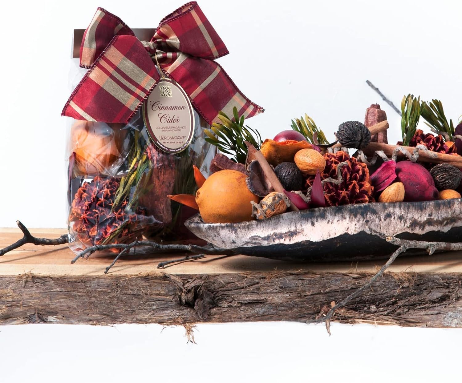 Aromatique Cinnamon Cider Scented Potpourri Bag 13oz Fragrance