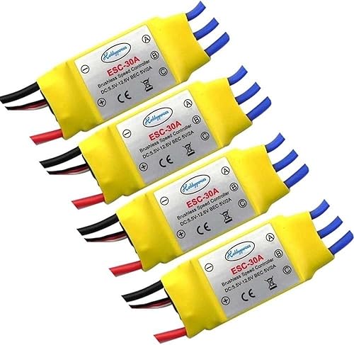 Miniatura 4 de Controlador de velocidad sin escobillas 30A ESC para el multirotor del avión del helicóptero RC
