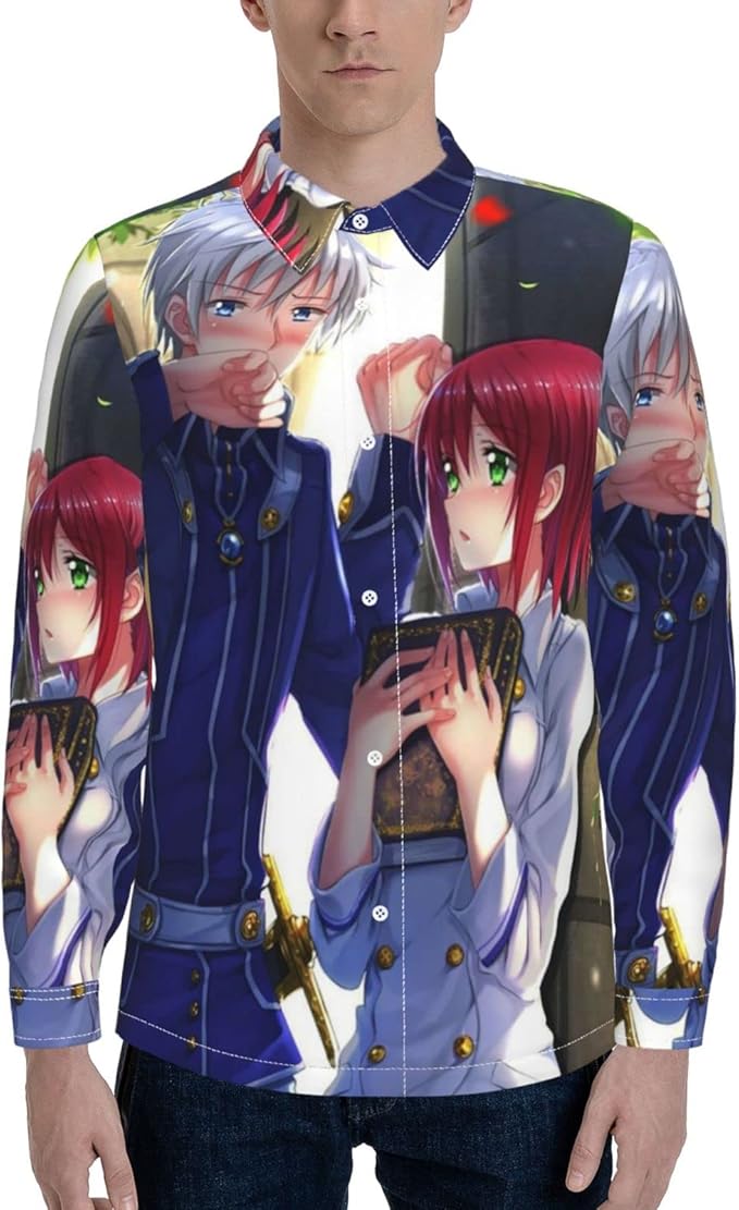 Amazon Co Jp 長袖シャツ赤髪の白雪姫 2 シャツ メンズ 長袖 ワイシャツ ストライプ 柄シャツ 開襟シャツ カジュアル オシャレ Yシャツ ストリート系 プリントシャツ オープンカラー シャツ ゴルフ トップス ファッション Amazon Co Jp 長袖シャツ赤髪の白雪姫 2 シャツ メンズ 長袖 ワイシャツ ストライプ 柄シャツ 開襟シャツ カジュアル オシャレ Yシャツ ストリート系 プリントシャツ オープンカラー シャツ ゴルフ トップス ファッション