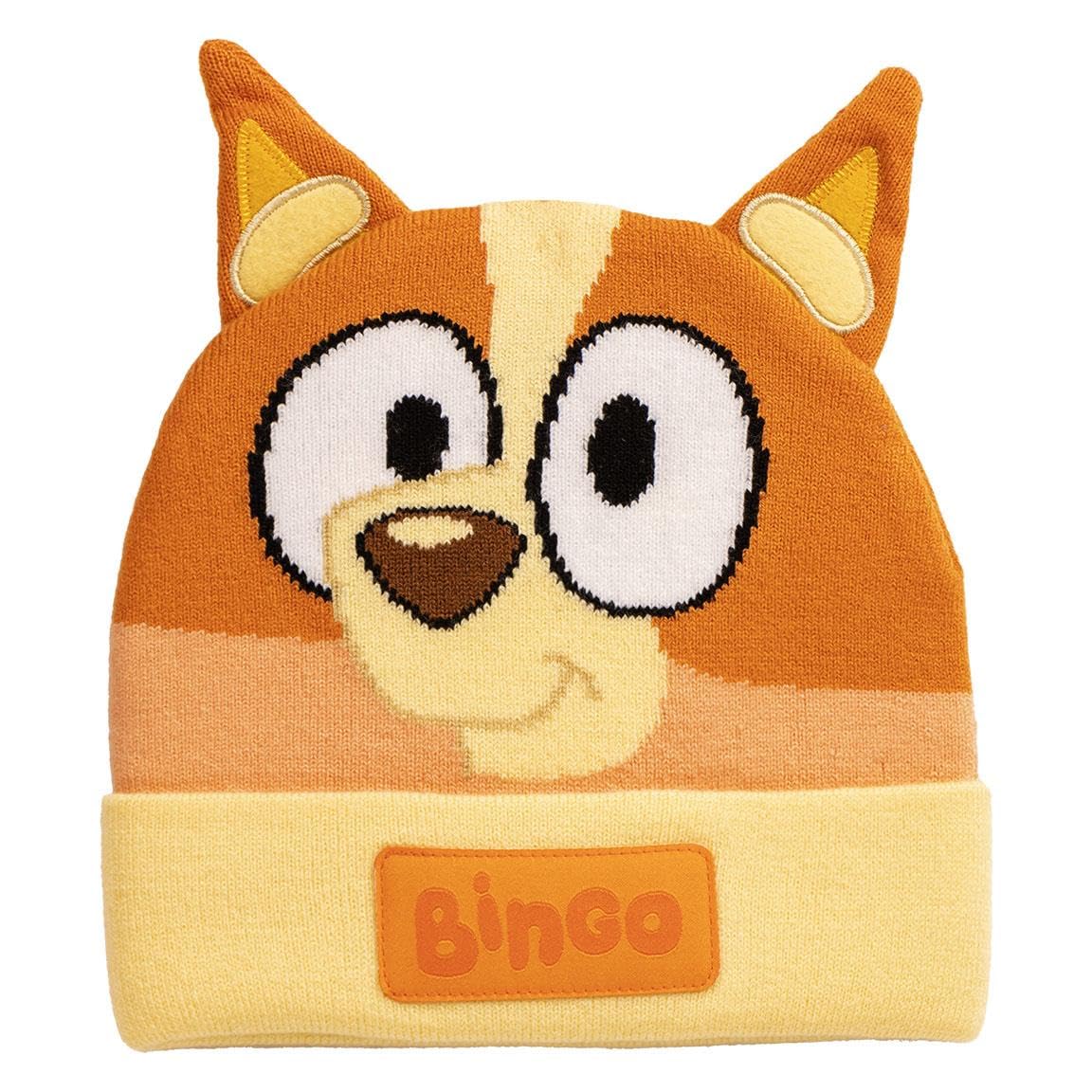 CERDÁ LIFE'S LITTLE MOMENTS Gorro Punto Aplicaciones Bluey Boina, Blanco, Talla única para Niños