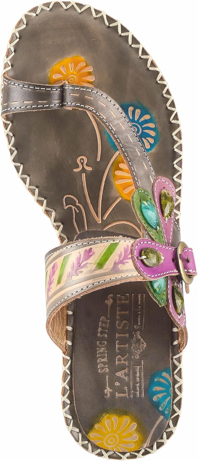 Spring Step L'Artiste Women's SANTORINI Slide Wedge Sandal - Image 7