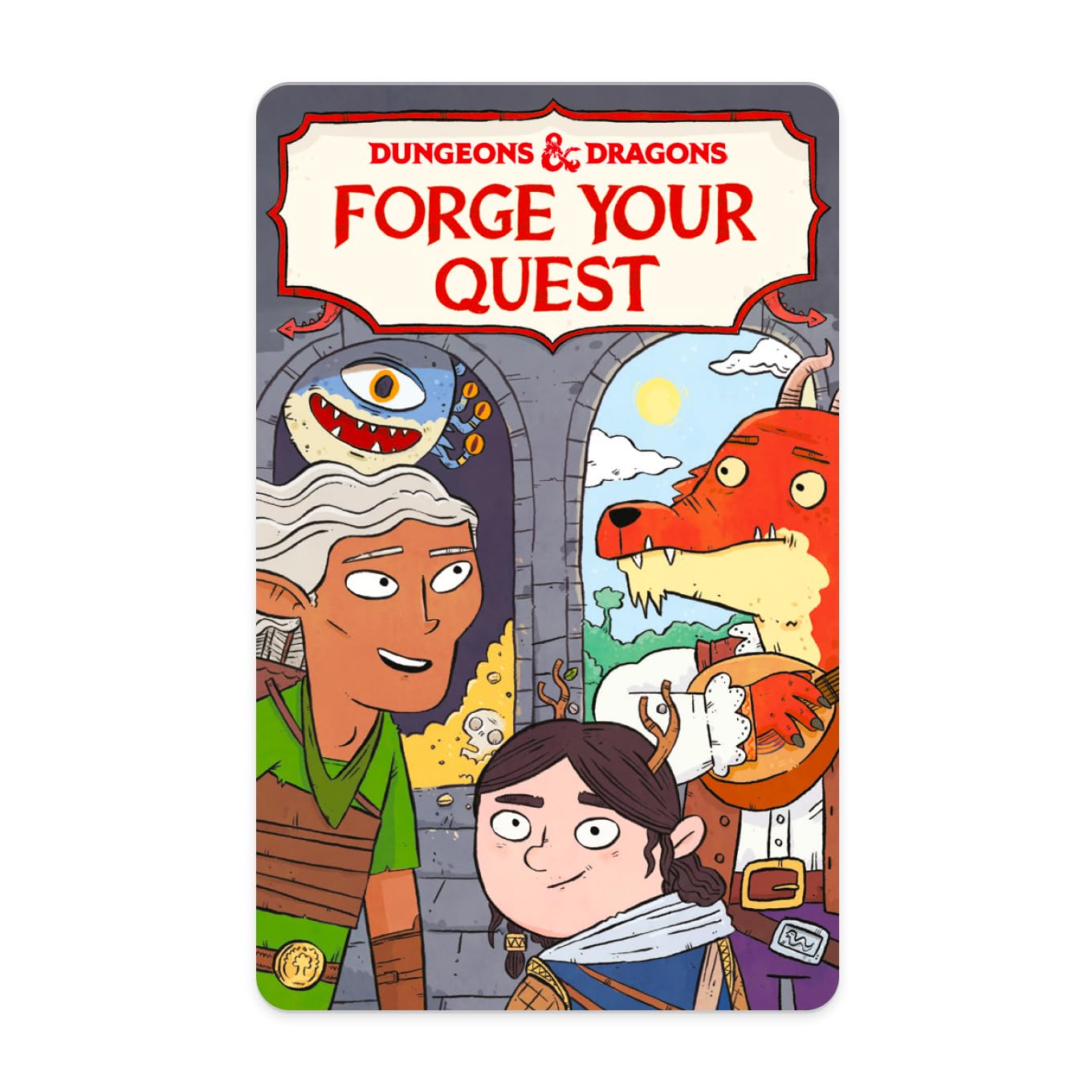 YOTO Dungeons & Dragons: Forge Your Quest - Kids Audio Card for Use with Player & Mini All–in–1 Audio Player, Educational & Screen–Free Listening with Fun Playtime, Bedtime & Travel Stories, Ages 8+