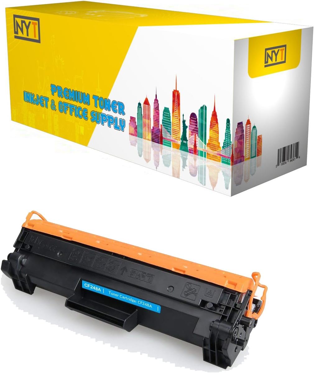 NYT Compatible Toner Cartridge Replacement for HP CF248A (HP 48A) for HP Laserjet Pro M15a, M15w, MFP M28a, MFP M28w, MFP M29w (Black, 1-Pack)