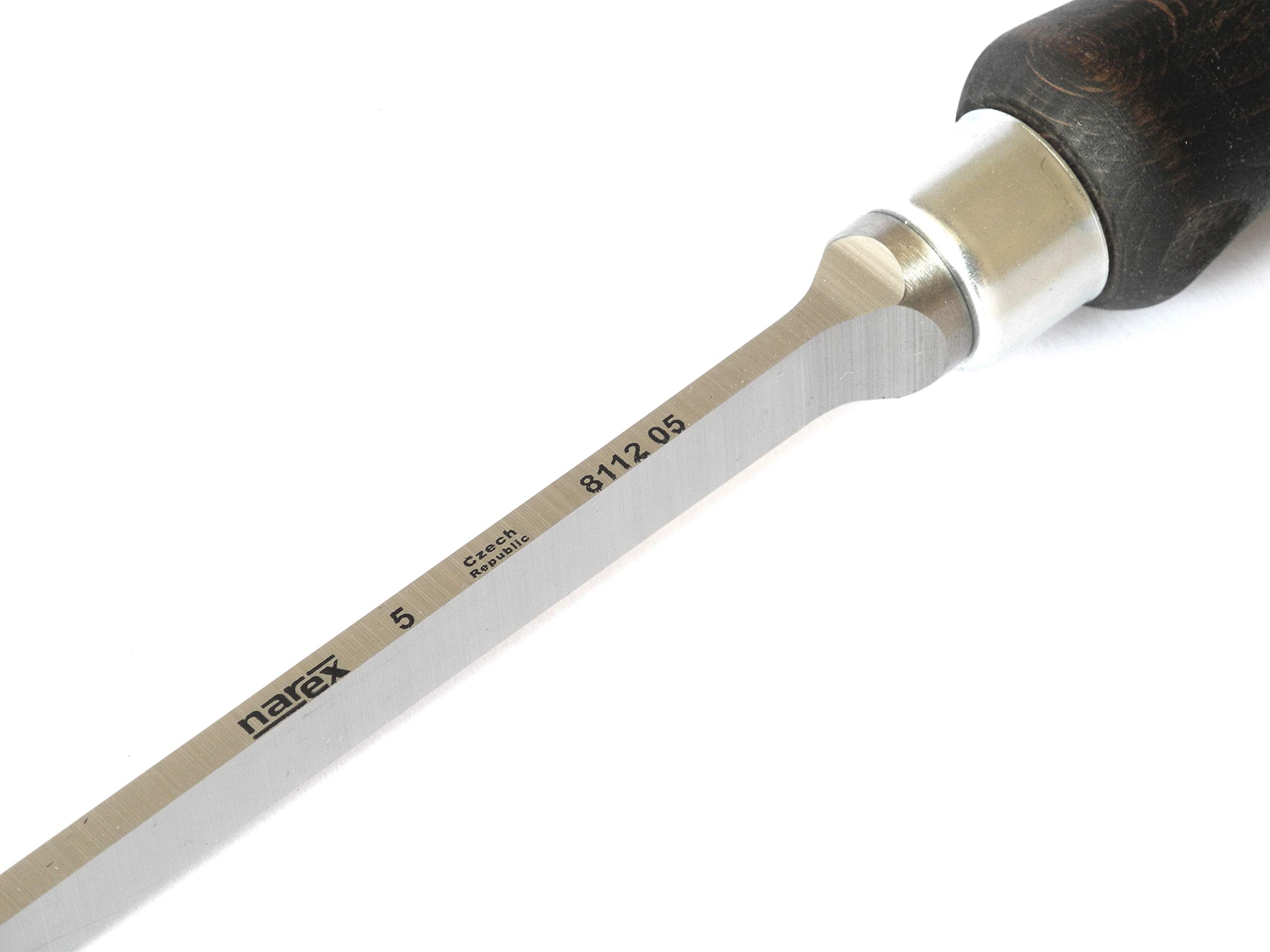 Image secondaire de Narex Ciseaux à Bois/Bédane avec Manche en Bois pour Trous des Chevilles Ouvrières - 5 mm
