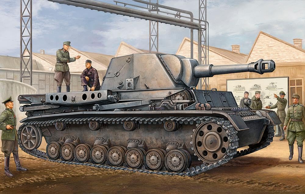 Amazon | トランペッター 1/35 ドイツ軍 自走榴弾砲IVb ホイシュレッケ