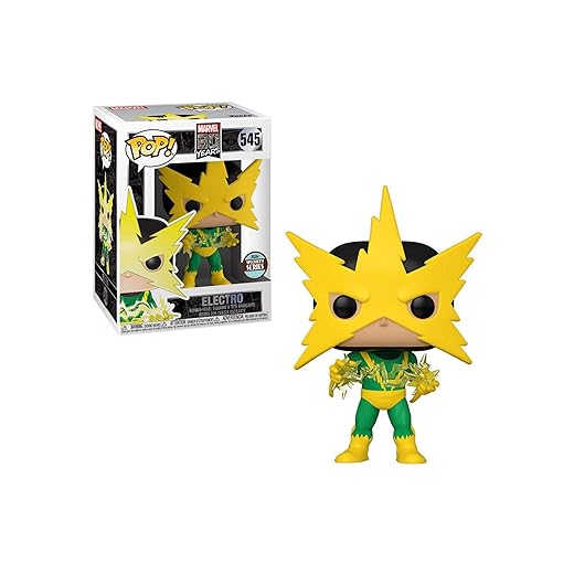 Sale Pop! Marvel 80Th- First Appearance- Electro (Specialty) Standard