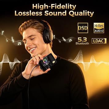 Bluetooth'lu MP3 Çalar, Ses Çalma için Taşınabilir Müzik Çalar | MP3