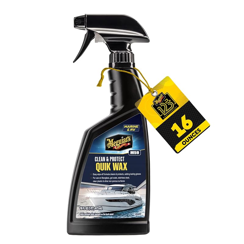 Meguiar's M5916 Cera em Spray para Barcos e Motorhomes, 473 mL