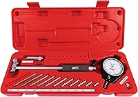 UNIPEC 2-6 Inch Dial Bore Gauge 0.0005" Accuracy Carbide Anvils Precision Bore Inspection Tool 9.5" Stem