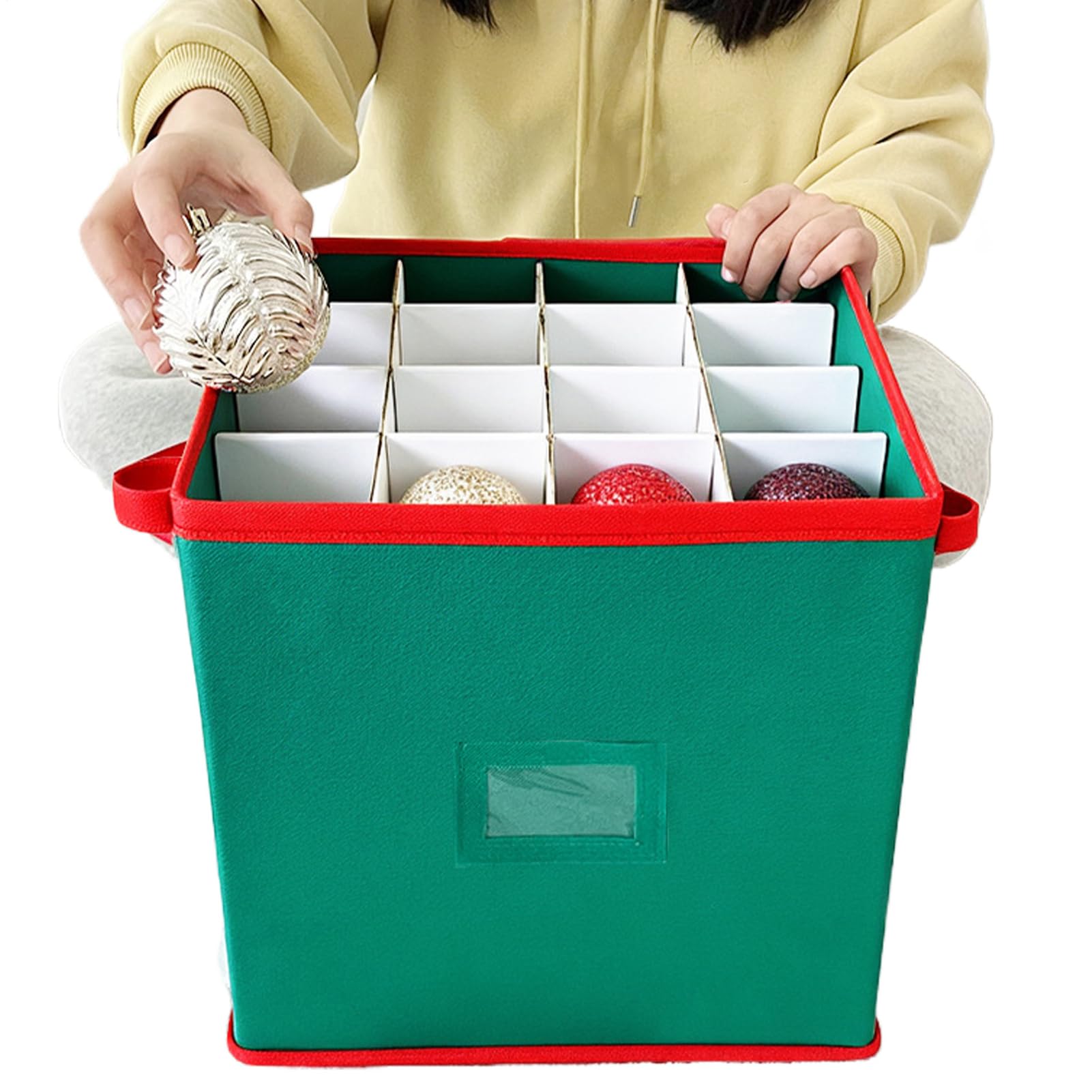 Rangement des Décorations de Noël et grand conteneur pliable de maison