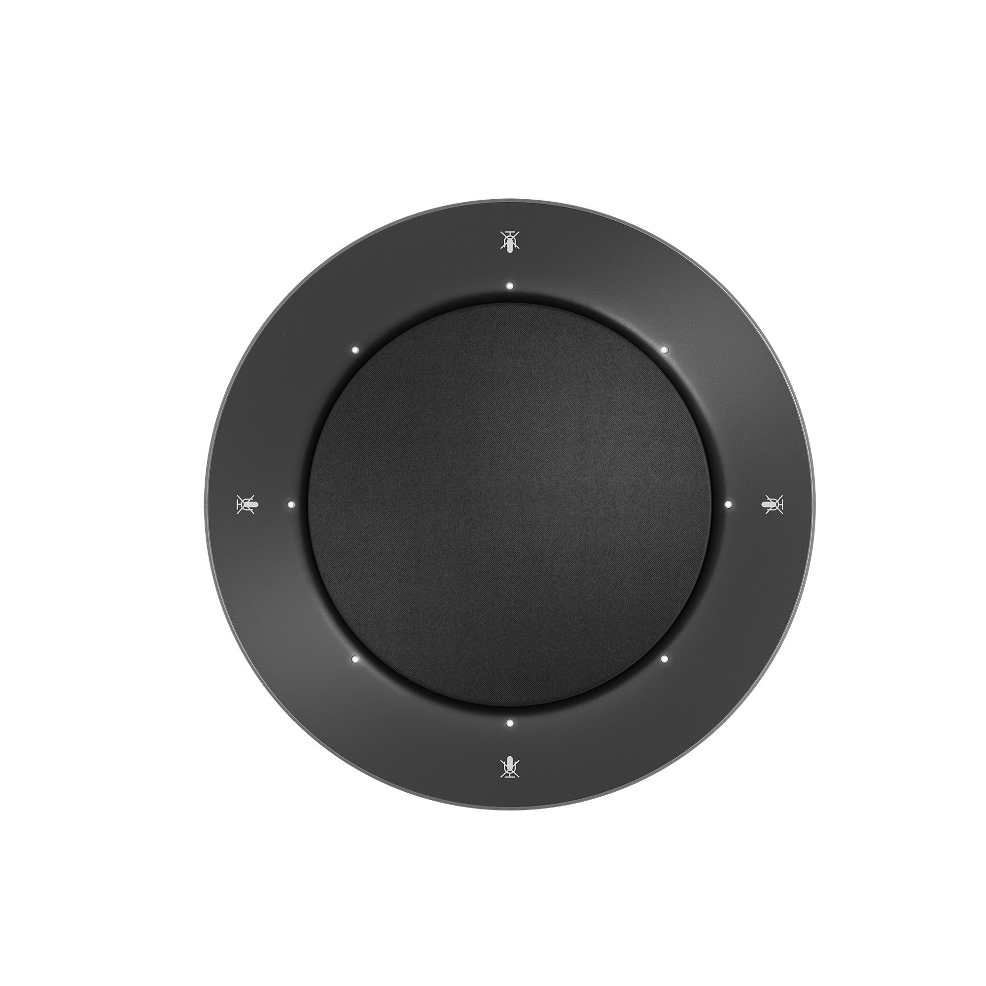 Microfono da conferenza Vuelogic, microfono aggiuntivo di estensione per Vuelogic VL-VB300, plug & play, funzione mute, per sala conferenze, ufficio domestico, ufficio, nero