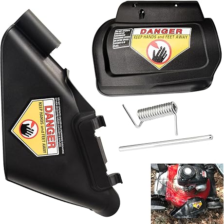 Fennoral Troy Bilt Discharge Chute and Mulching Plug for Lawn Mowers