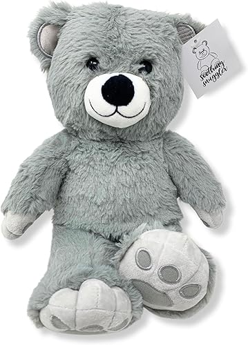 Juguete sensorial calmante y cómodo para niños, peluche de animal de peluche para alivio sensorial con indicaciones para hablar para reducir el