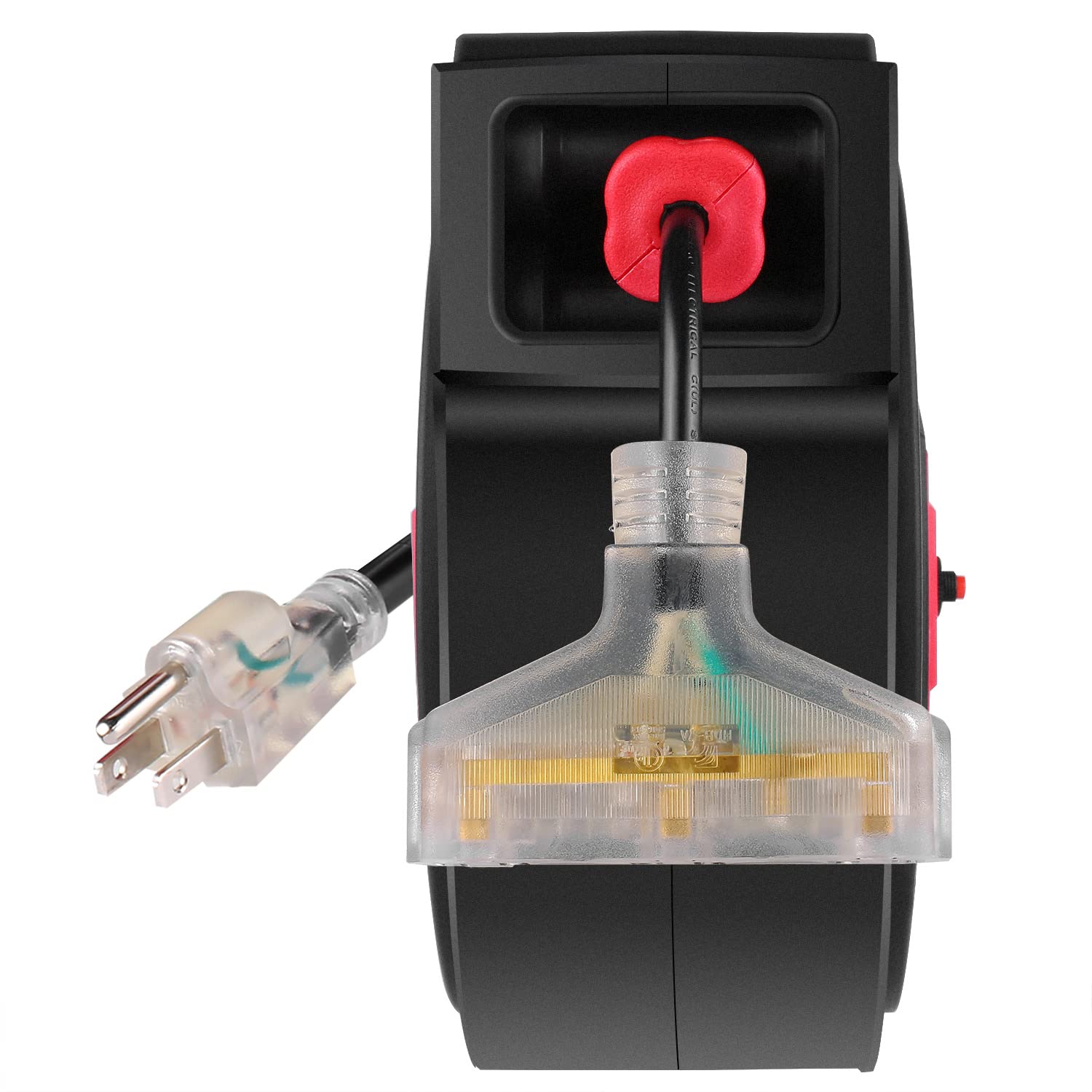 Buy 50Ft Retractable Extension Cord Reel, 14 AWG/3C SJTOW Power Cord