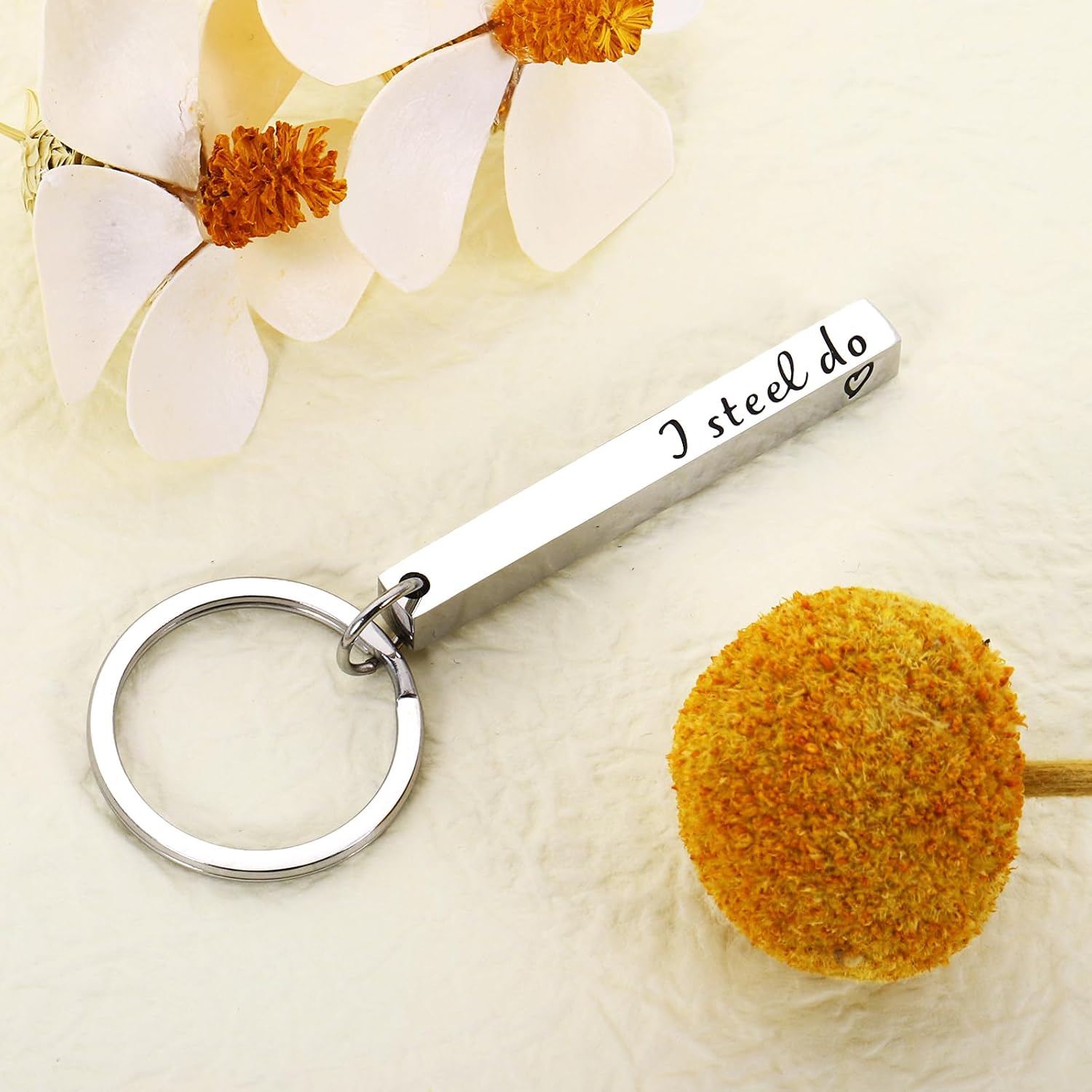 11th Anniversary Steel Gifts, Anniversary Giifts for Husband Wife, Couple Wedding Anniversary Giifts, 11 Year I Steel Do 11th Anniversary Cool Keychains, Anniversary Giifts for Him