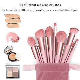 Koccido Makeup Brushes 22 Pcs Makeup Kit,Foundation Brush Eyeshadow Brush Make up Brushes Set (Pink, 22 Piece Set Large)