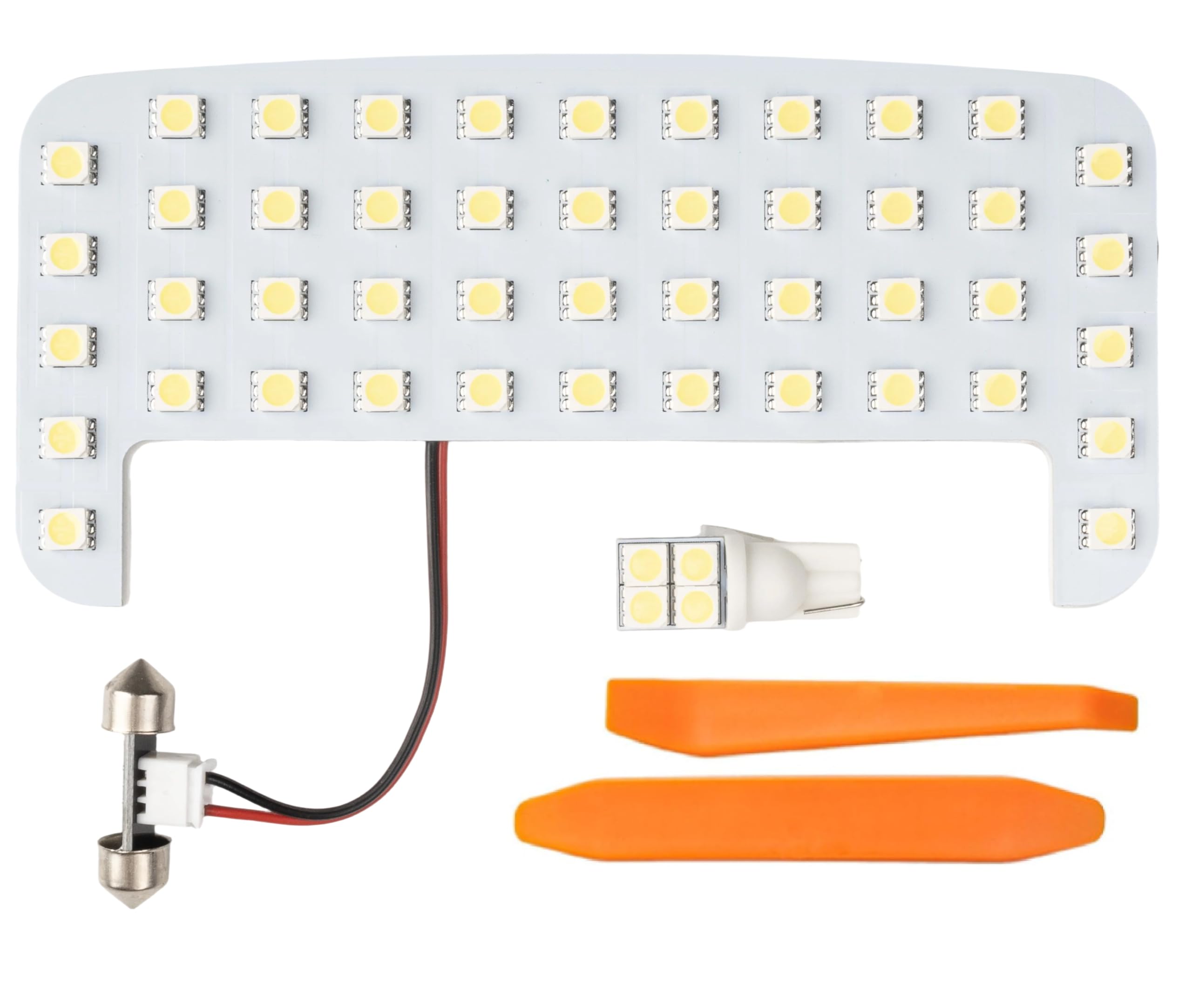 LUVUAHEADシエンタ10系対応ピッタリ専用設計2点セットLED ルームラン…
