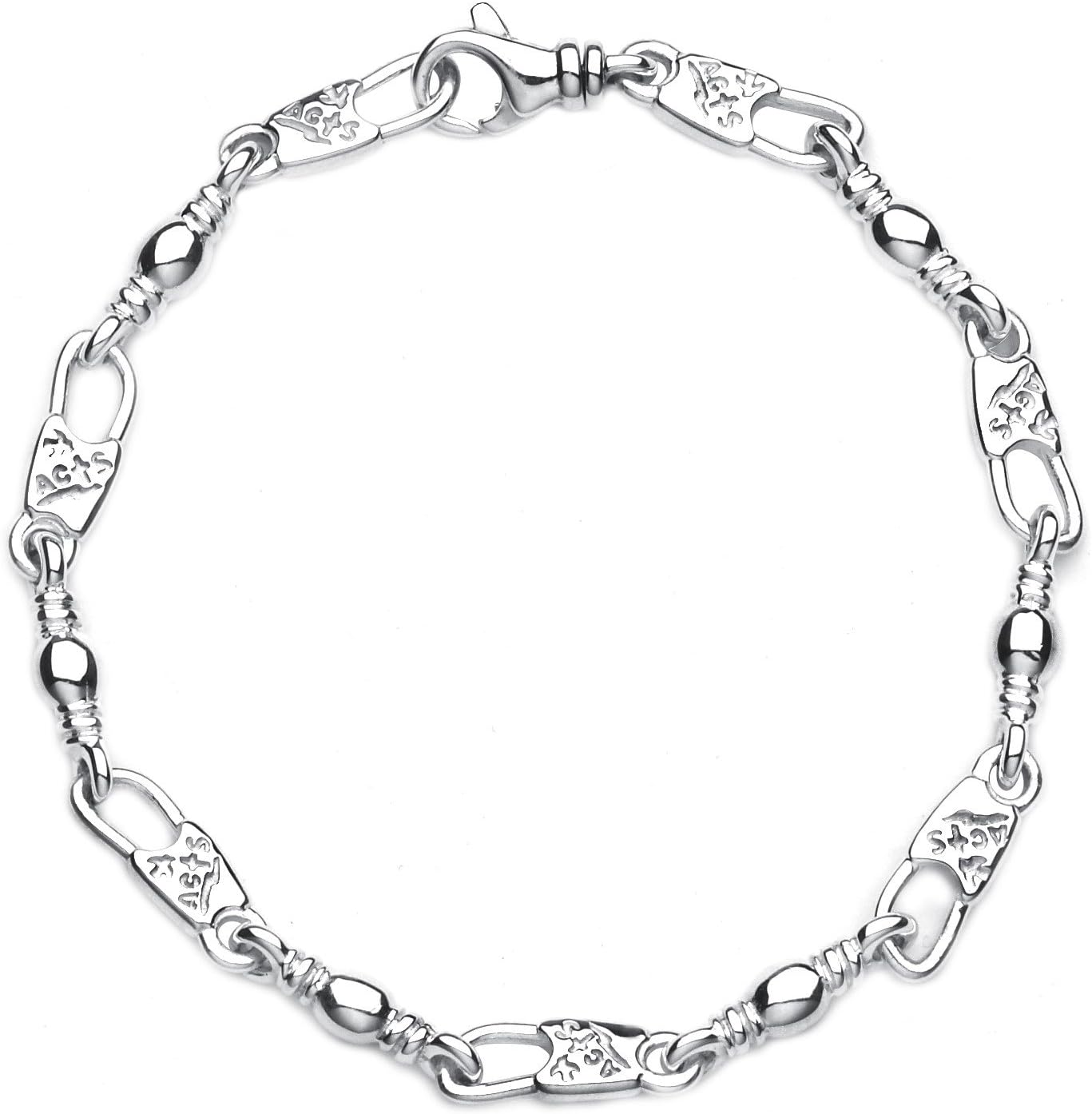 Acts Jewelry Small Link Fisher of Men Bracelet