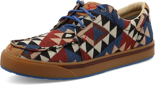Twisted X Men's Hooey Loper Rough Out Casual Shoes Moc Toe - Mhyc010
