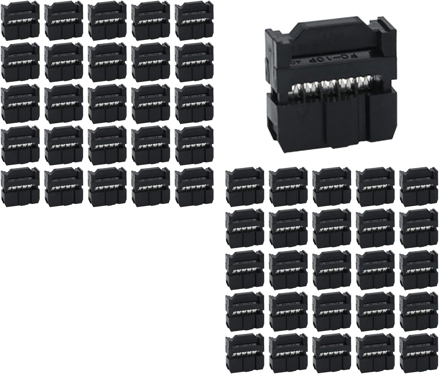 Antrader FC-10P IDC 2,54 mm Pitch Connector Female Header JTAG ISP ...