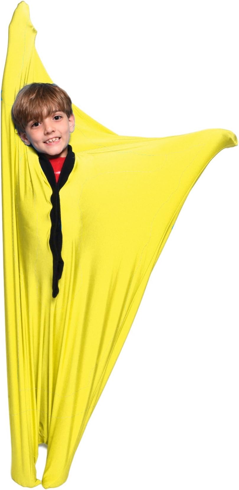 Sensory Sack Body Sock. Therapeutic dynamic kinesthetic movement therapy for sensory processing disorders. Color Yellow, Size Large